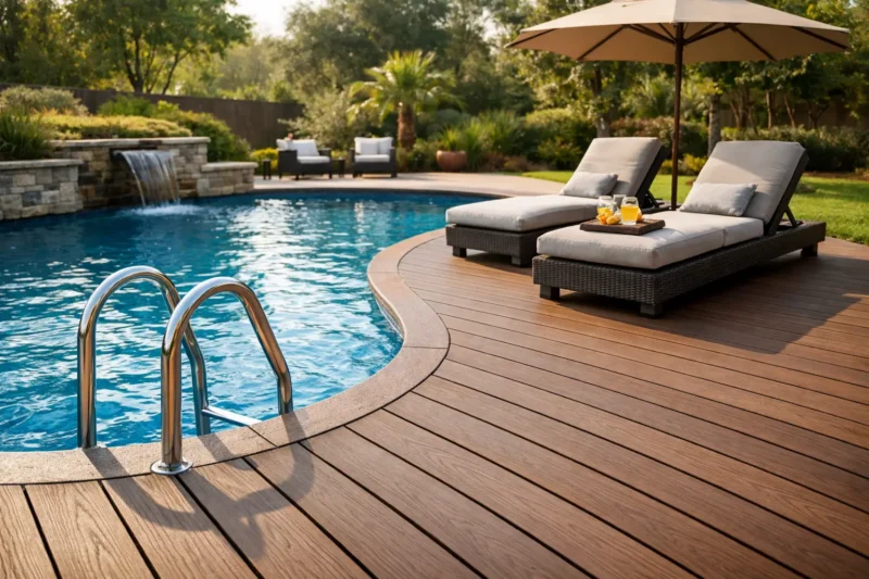 Composite Decking Around Pool Areas That Last