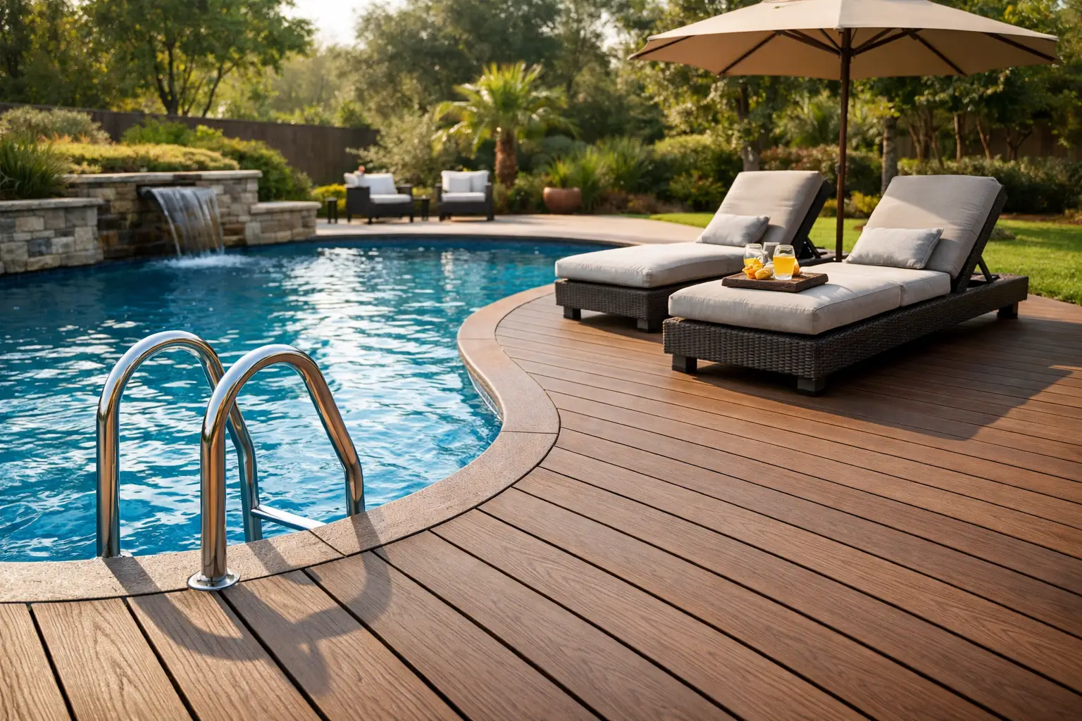 Composite Decking Around Pool Areas That Last