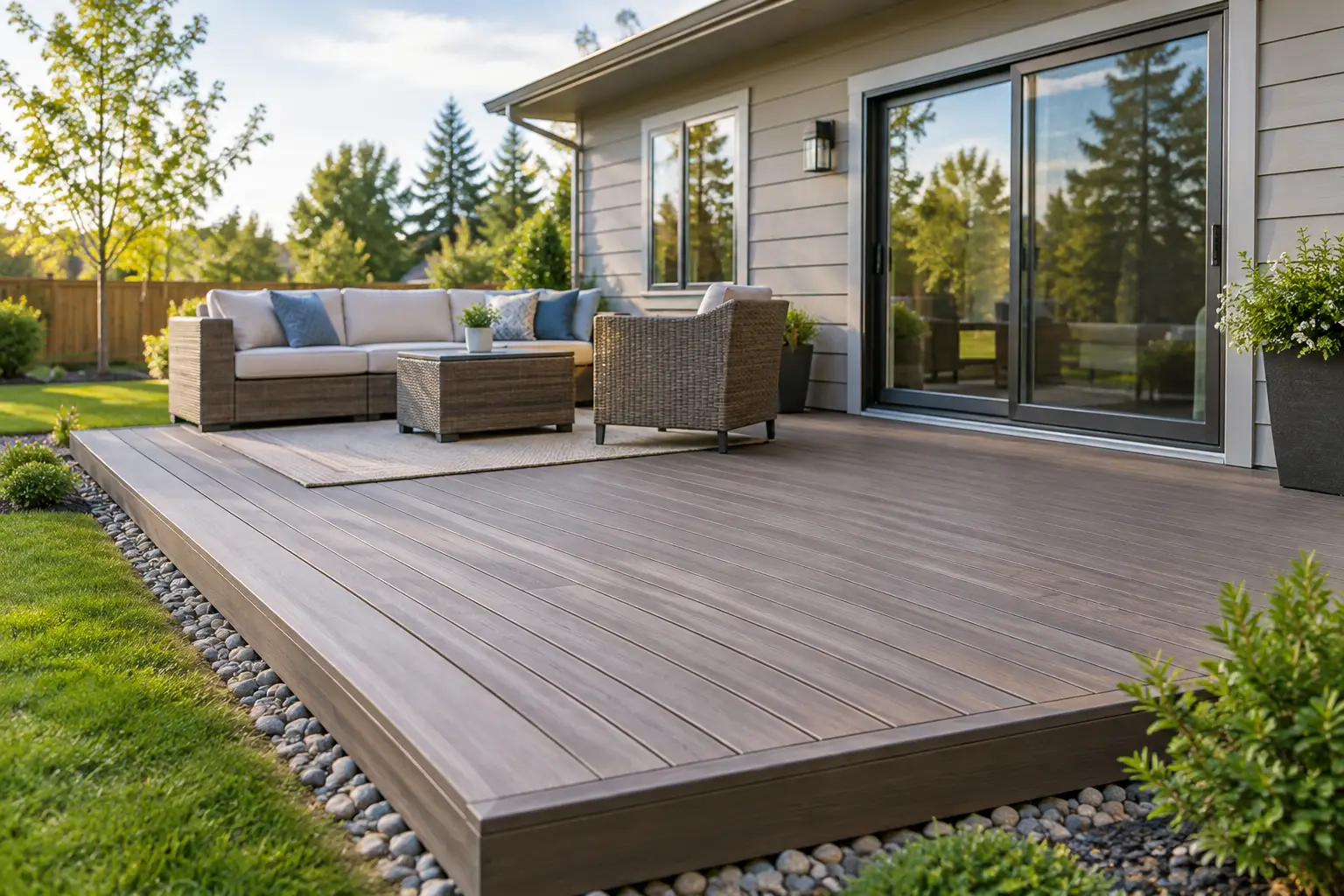 Ground Level Composite Deck: Is It Right for You?