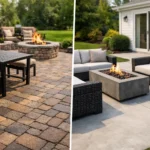 Paver Patio vs Concrete Patio for Delaware Homes