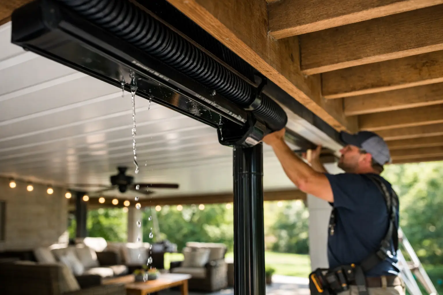 Under Deck Drainage System Installation Done Right