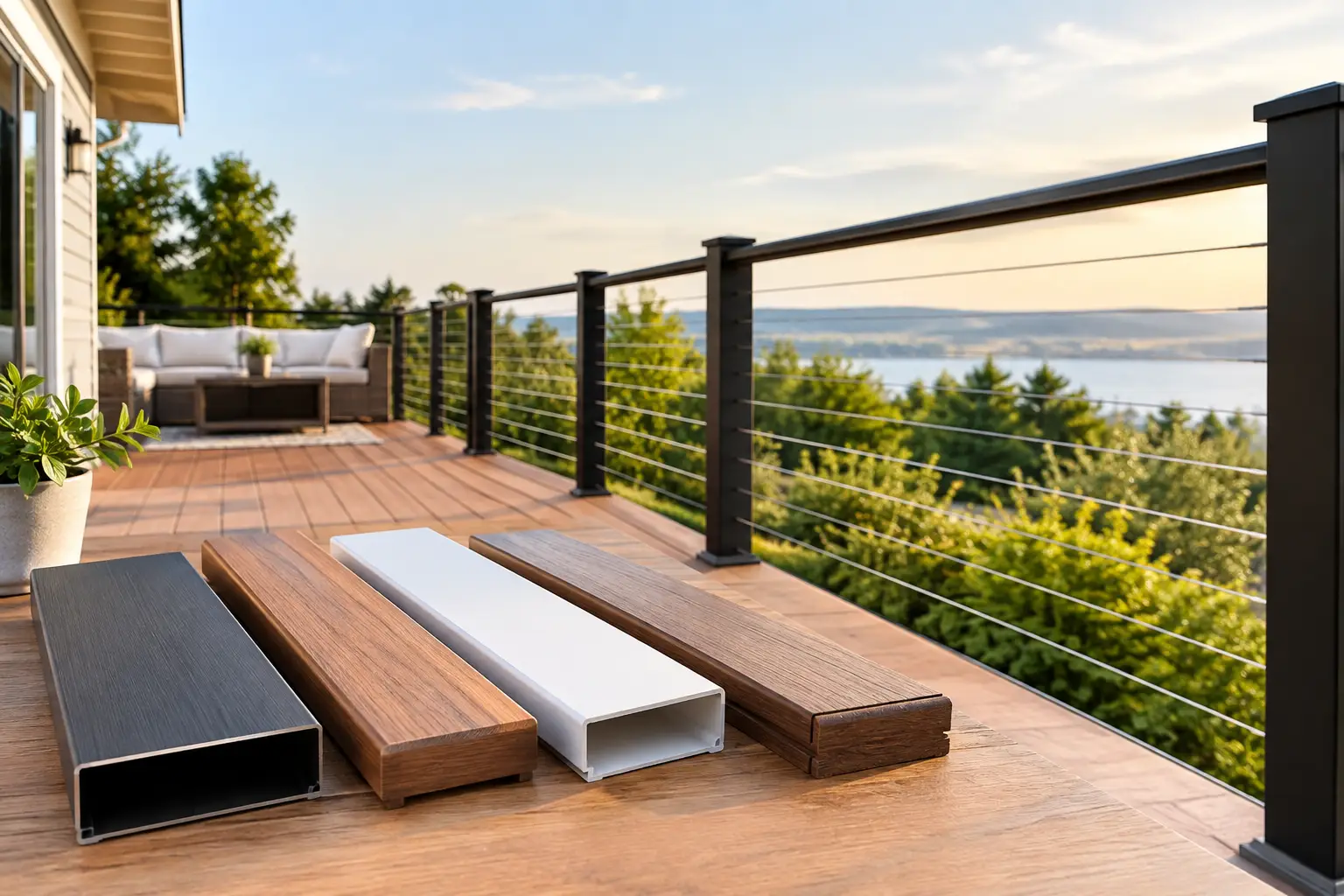 Choosing Deck Railing Materials That Fit Your Home