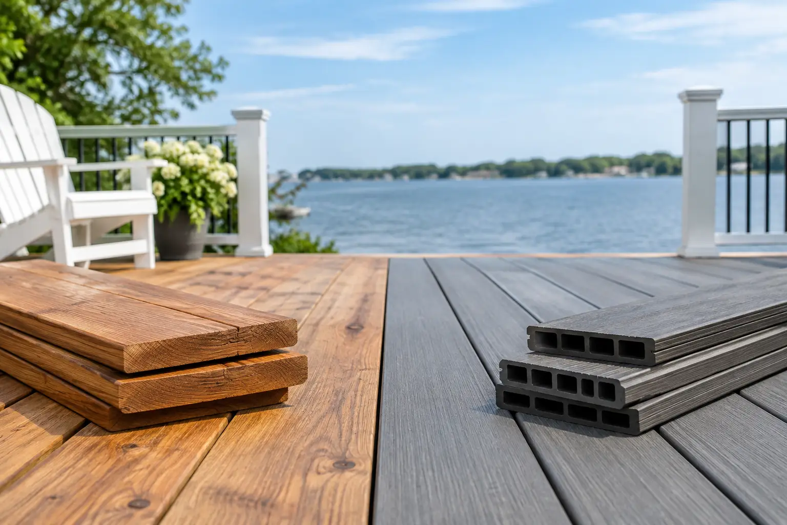 Wood Versus Composite Decking for Delaware Homes